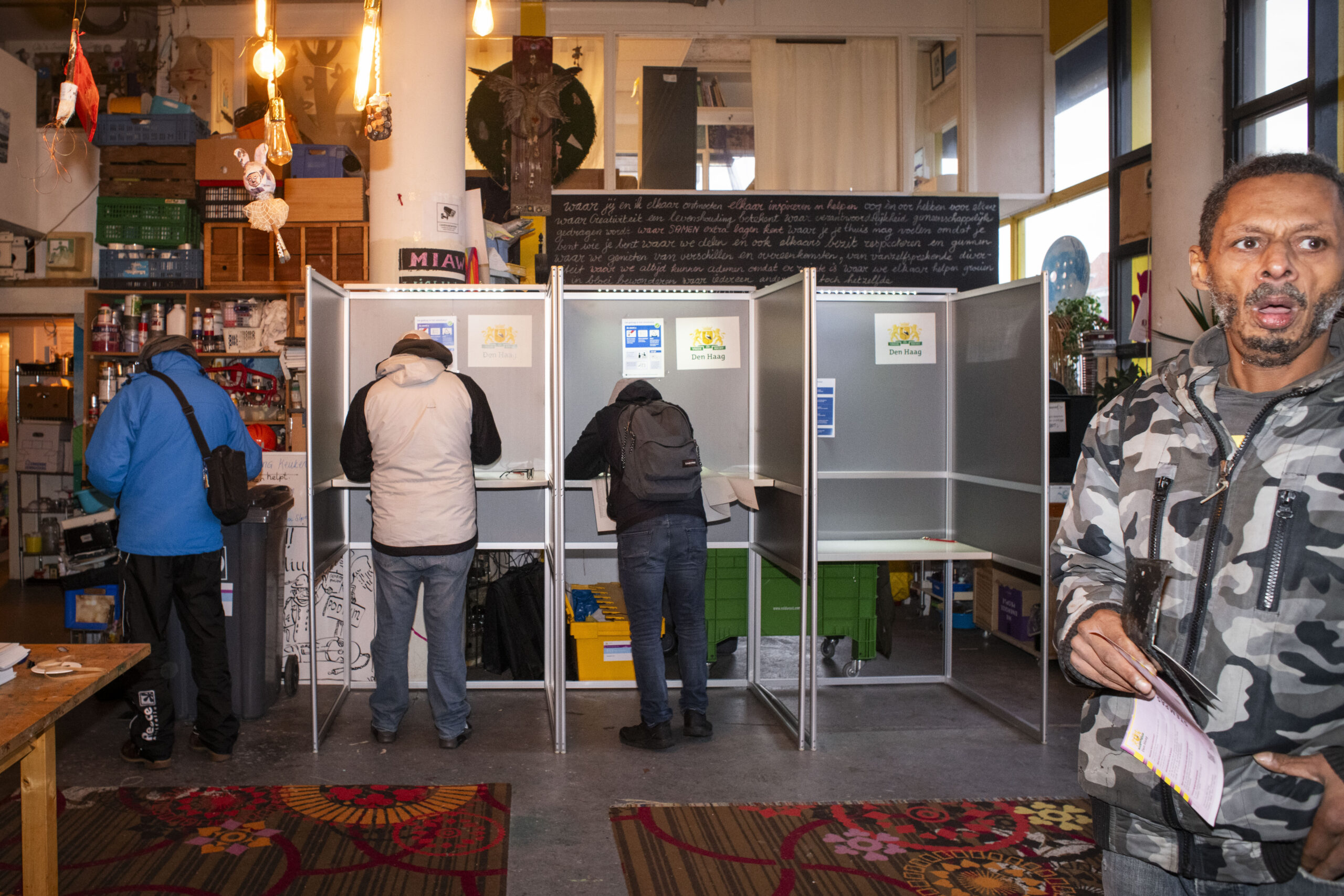 stemmen dakloze mensen verkiezingen