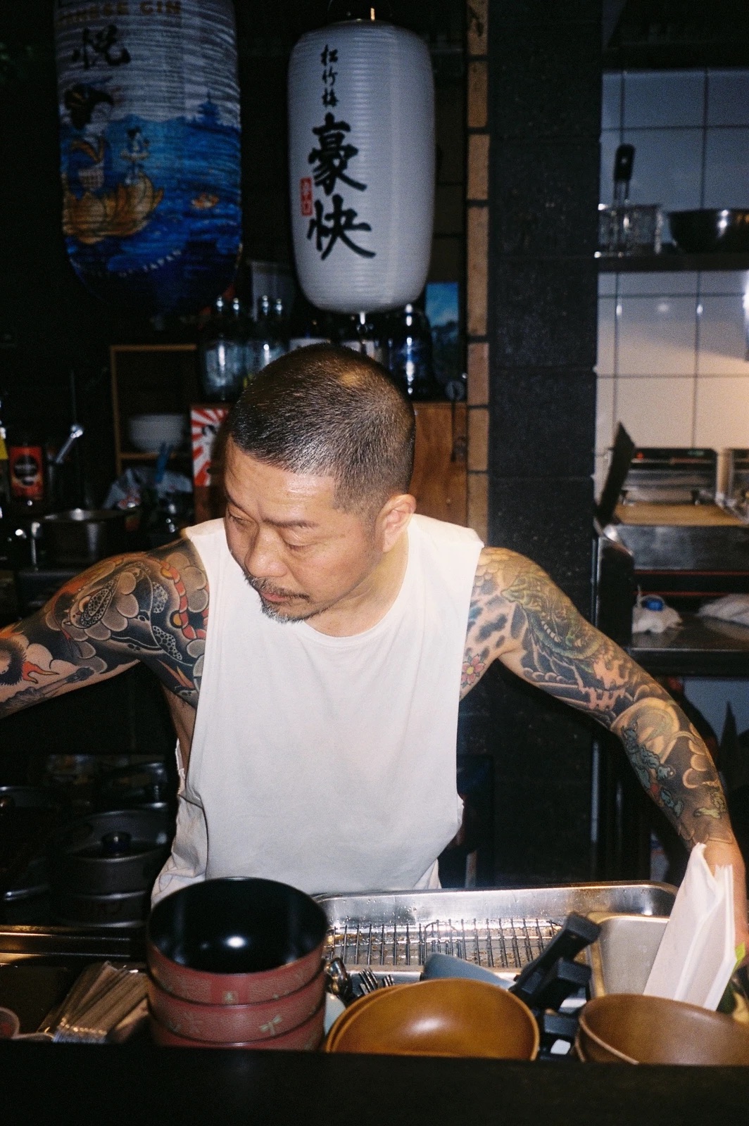 Noboru working the pass