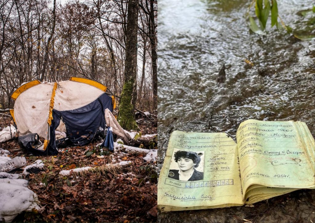 Op zoek naar de achtergelaten spullen van arbeidsmigranten in de bossen van Venlo