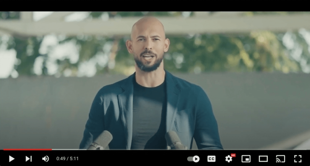 Andrew Tate Channels Culled By YouTube After Revelations About Get Rich Quick “Cult”