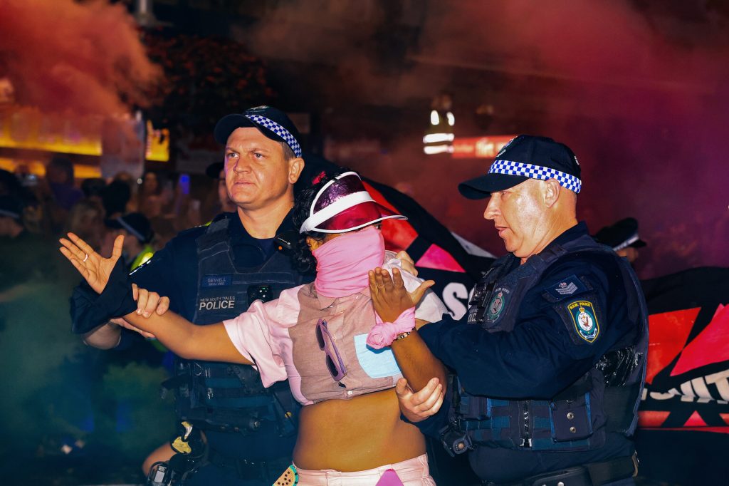 Uniformed Police and Protester Arrests Overshadow Mardi Gras Celebrations
