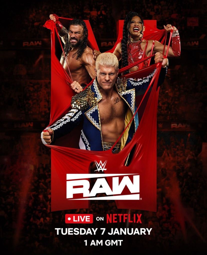 WWE Raw Netflix Premiere Poster