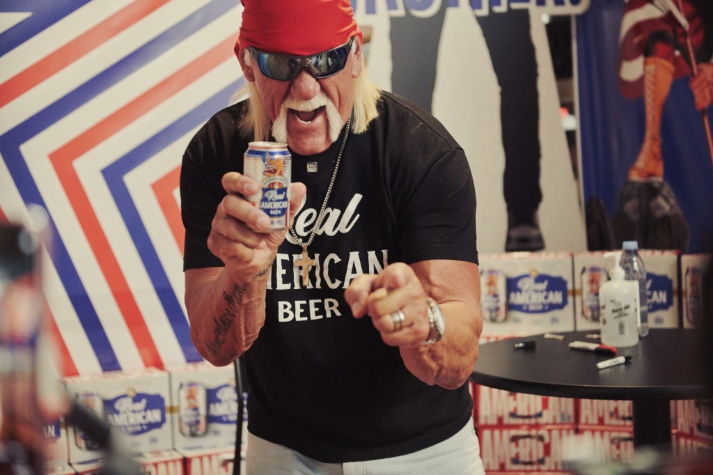 Hulk Hogan Has His Own Beer—and a Multi-Year Partnership With WWE