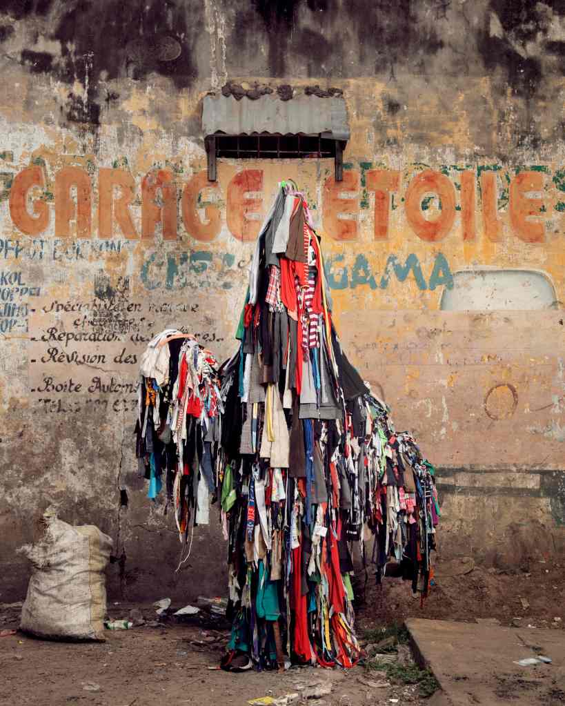 A costume made from old clothes