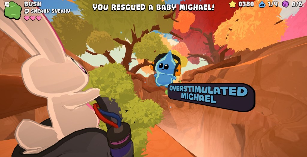Teeto saving a Baby Michael in 'Teeto'