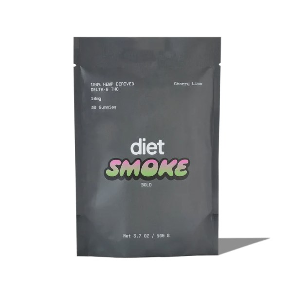 diet smoke, thc gummies, delta-9, cherry lime