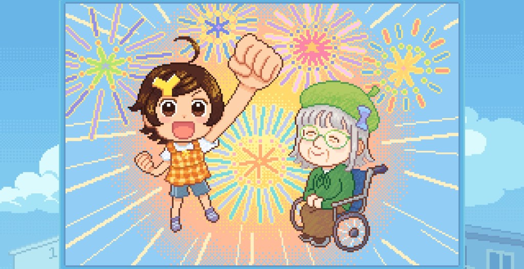 After the 7 year time skip in Danchi Days, the main character and the "Sense Master" are both older