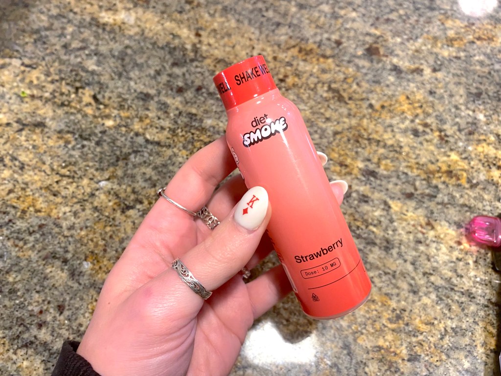 diet smoke strawberry shot, cannabis, thc