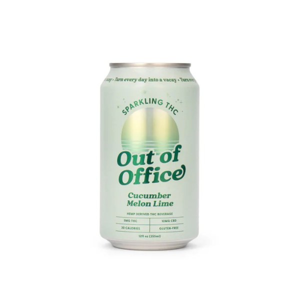 ooo cucumber melon lime thc drink