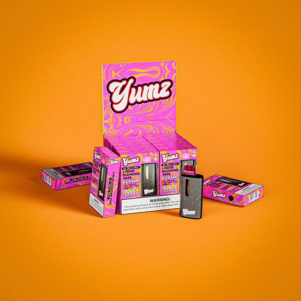 yumz hybrid vape, honey berry, thc