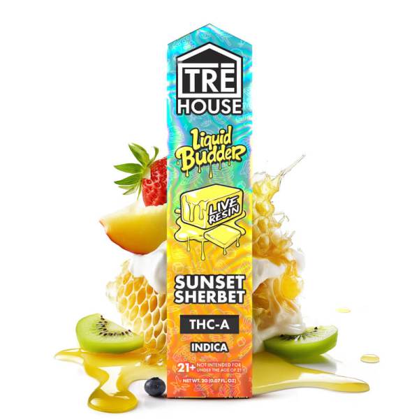 tre house Live Resin Liquid Budder Indica THC-A Vape Pen