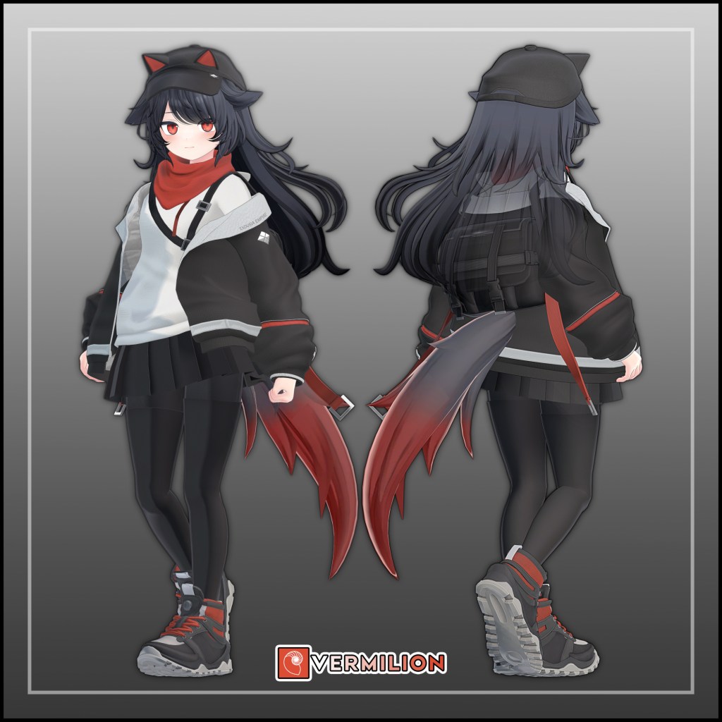 DELTAFLAIR by popular VRChat modeler VERMILION .Studio