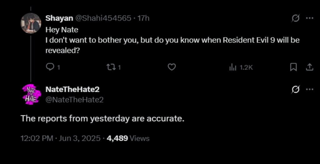 'Resident Evil 9' Leak Confirmed